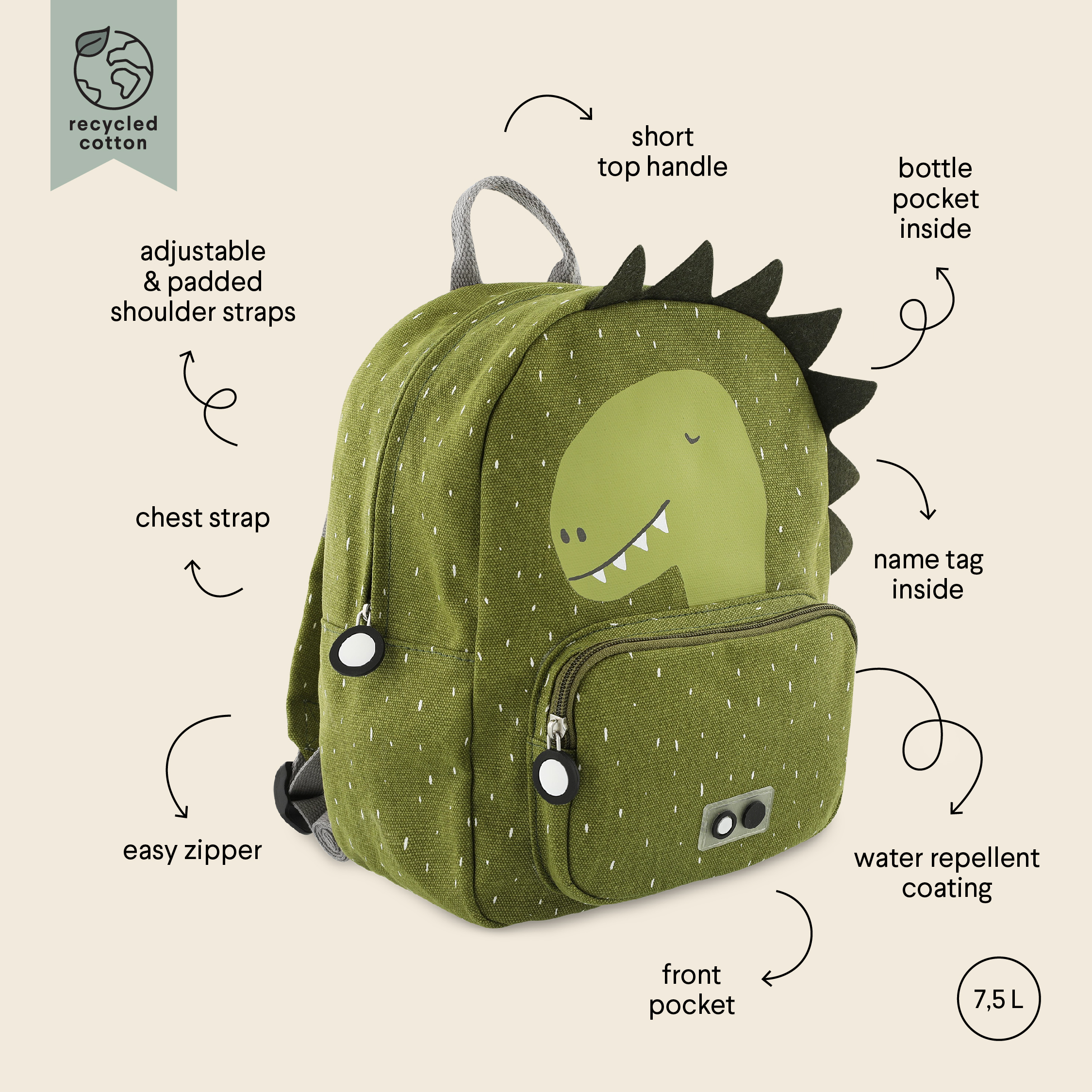 Rucksack Mr. Dino